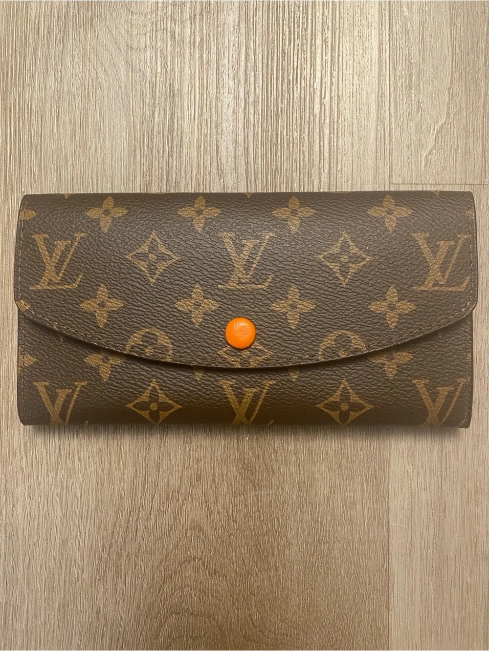 Louis Vuitton Monogram Portefeuille Emilie Long Wallet